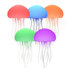 Dynamic Jellyfish Table Lamp Colorful LED Night Light - Rotating Jellyfish Night Light Creative Sleeping Light for Bedroom Desktop RGB Gradient-Jellyyfish Bedside Lamp Dynamic Jellyfish Table Lamp Colorful LED Night Light - Rotating Jellyfish Night Light Creative Sleeping Light for Bedroom Desktop RGB Gradient-Jellyyfish Bedside Lamp