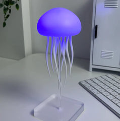 Dynamic Jellyfish Table Lamp Colorful LED Night Light - Rotating Jellyfish Night Light Creative Sleeping Light for Bedroom Desktop RGB Gradient-Jellyyfish Bedside Lamp Dynamic Jellyfish Table Lamp Colorful LED Night Light - Rotating Jellyfish Night Light Creative Sleeping Light for Bedroom Desktop RGB Gradient-Jellyyfish Bedside Lamp