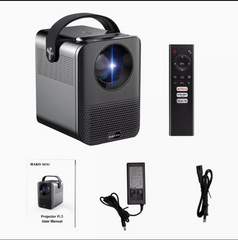 Hako Mini Pl3 Projector 1080P with Andriod All Features - 400 Inches Maximum screen size