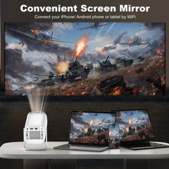 Android Projector P30 PRO Ultra HD Smart Home Cinema Portable Projector