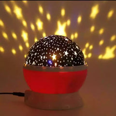 StarMaster Dream Rotating Projection Lamp Room Decor Lights Stars Sky LED Night Light Table Night Lamp Battery USB Night Light For Children