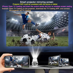 Android Projector HY-300 Smart Home Cinema Portable Projector