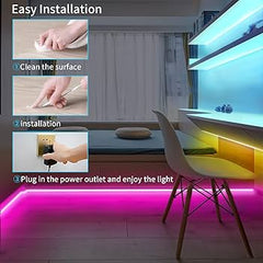 𝐋𝐄𝐃 𝐒𝐭𝐫𝐢𝐩 𝐋𝐢𝐠𝐡𝐭 Remote Control- 16 color