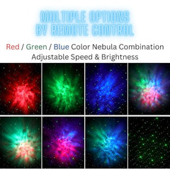 𝐀𝐮𝐫𝐨𝐫𝐚 𝐒𝐭𝐚𝐫 𝐆𝐚𝐥𝐚𝐱𝐲 𝐒𝐭𝐚𝐫𝐫𝐲 𝐒𝐤𝐲 𝐋𝐄𝐃 𝐏𝐫𝐨𝐣𝐞𝐜𝐭𝐨𝐫