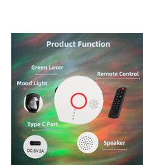 𝐀𝐮𝐫𝐨𝐫𝐚 𝐒𝐭𝐚𝐫 𝐆𝐚𝐥𝐚𝐱𝐲 𝐒𝐭𝐚𝐫𝐫𝐲 𝐒𝐤𝐲 𝐋𝐄𝐃 𝐏𝐫𝐨𝐣𝐞𝐜𝐭𝐨𝐫