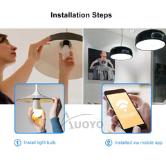 𝐖𝐢𝐅𝐢 𝐒𝐦𝐚𝐫𝐭 𝐋𝐢𝐠𝐡𝐭 𝐁𝐮𝐥𝐛