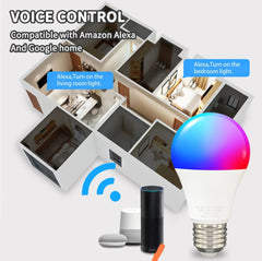 𝐖𝐢𝐅𝐢 𝐒𝐦𝐚𝐫𝐭 𝐋𝐢𝐠𝐡𝐭 𝐁𝐮𝐥𝐛