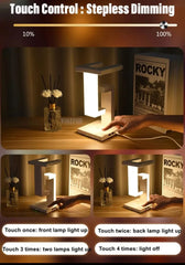 LED Floating Ambient Night Light - With Wireless charging Desk - Anti gravity Lamp