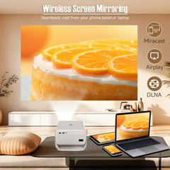 Magcubic L018 Native 1080P 650ANSI 4K Android 11 180° Projector With Auto Keystone Correction Focus Wifi6 BT5.2 Portable Outdo
