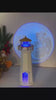 Moon Lighthouse Projector Night Light with Motion Sensor - Rechargeable LED Galaxy Table Lamp, Moon Lamp for Kids, Bedroom, Nursery Decor - Perfect Christmas, Birthday Gift for Boys & Girls